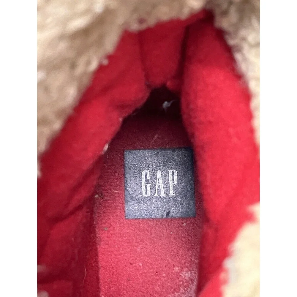 Gap Duck Boots Kids Size 3/4 Charcoal Grey‎ Cozy Winter Snow Thinsulate Lined
